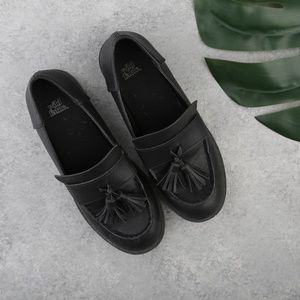 wild fable chunky 90s black tassel mallory loafers